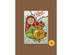 Купить тортик в шоколаде "From Russia with Love Матрешка", 700 г.