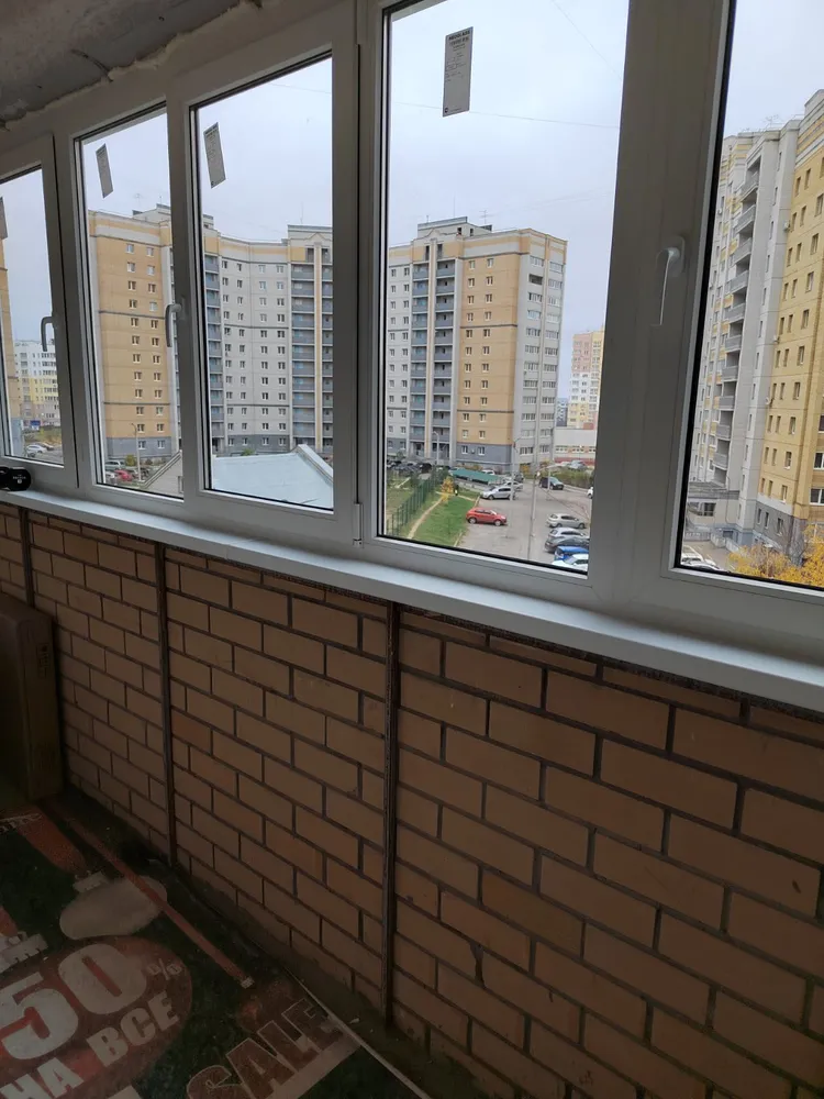 остекление лоджии пвх рехау блиц . н.дуброва 19