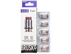 ИСПАРИТЕЛЬ BRUSKO FEELIN SPL-10 0.6 om (шт)