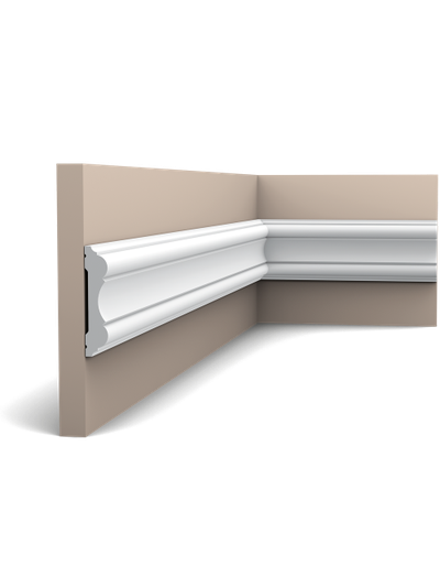 Гладкий молдинг из полиуретана Orac Decor коллекция Luxxus P8040