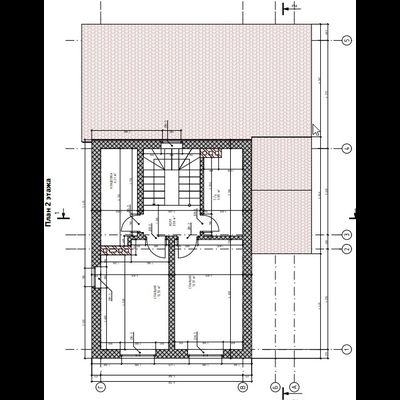 Двухэтажный дом с двумя спальнями 96.75 м² + гараж 35.43 м² (S31)