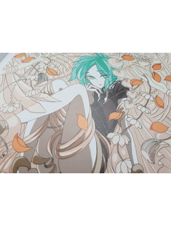 Оригинальный Арт Бук Houseki no Kuni Pseudomorph of Love (Страна самоцветов)