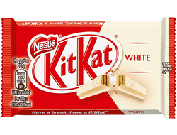 Батончик KitKat 4 Fingers White 41,5 гр