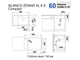 Мойка Blanco ZENAR XL 6S Compact SILGRANIT, чаша справа, 526052