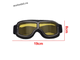 Мотоциклетные ретро очки BLF в винтажном стиле (мотоочки, маска), жёлтая линза