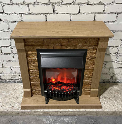 Камин Моника DN M4 с очагом Fobos