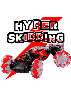 МАШИНКИ ПЕРЕВЁРТЫШИ HYPER SKIDDING STUNT Р\У ЖЕСТАМИ 6+