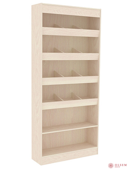 Стеллаж кондитерский СК, 900х300х2100 мм (ДУБ МОЛОЧНЫЙ)