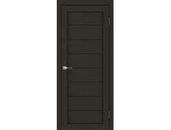 Межкомнатная дверь "Модерн 10005" каштан (стекло)