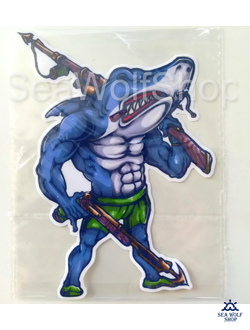 Наклейка оракал №81 Акула