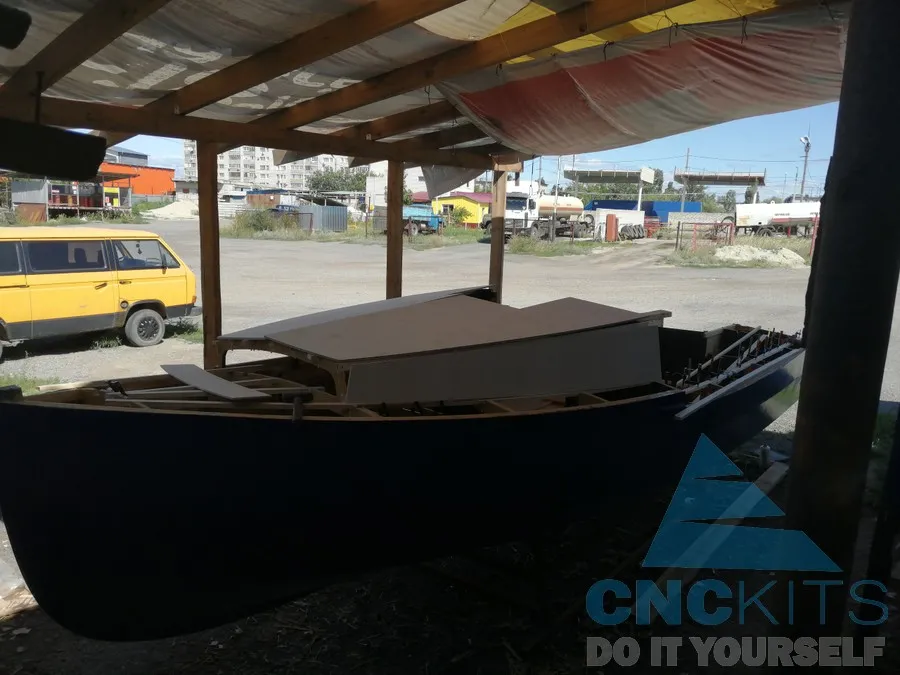 Постройка катера Краб-620 Фото 39