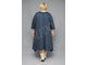 Оригинальное стильное платье Арт. 2258 (Цвет джинсовый синий) Размеры 50-84