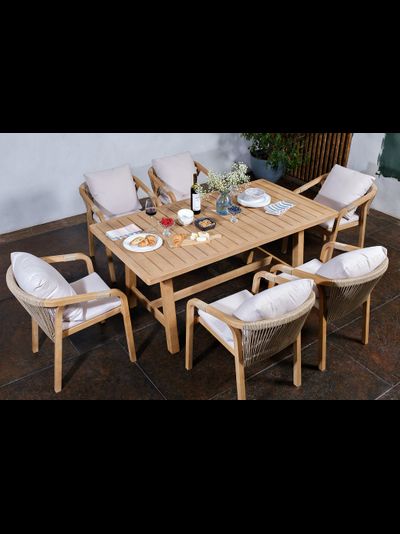 Обеденная группа из акации Rimini M