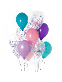 Композиция из 15 шаров Русалочка