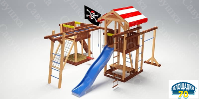 Купить Детская площадка Савушка 17 в Новосибирске
