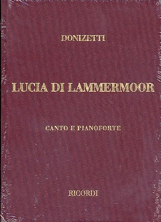 Donizetti. Lucia di Lammermoor Klavierauszug (it), gebunden