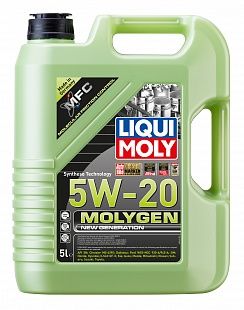 НС-синтетическое моторное масло &quot;Molygen New Generation&quot; 5W20, 5 л