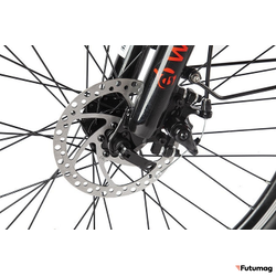 Электровелосипед Eltreco White (Бело-зеленый)