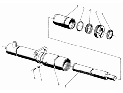 Плунжерный цилиндр ЦПС 5 (50х1660) 2910.00.00-01 ДВ 1661