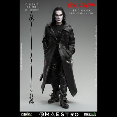 ПРЕДЗАКАЗ - Эрик Дрэйвен (Брэндон Ли, "Ворон") - Коллекционная ФИГУРКА 1/6 Scale Eric Draven - The Crow Standard edition - Kaustic Plastik ?ЦЕНА: 38700 РУБ.?