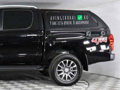 Кунг N-commerce для пикапа Foton Tunland G7 чёрного цвета