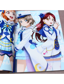 Оригинальный Арт Бук Love Live! Sunshine!! - TV Anime Official Book 2 (Живая любовь! Сияние!!)