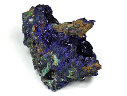 Азурит, Малахит, Азуромалахит, коллекционный образец, Китай (45*36*35 мм, 56 г) №25646