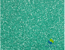Устойчив к сольвентам глиттер Сатиновый Бирюзово-Зеленый 0,2 мм