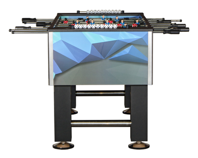 Настольный футбол (кикер) «Roma V» (140×76×87 см, синий)