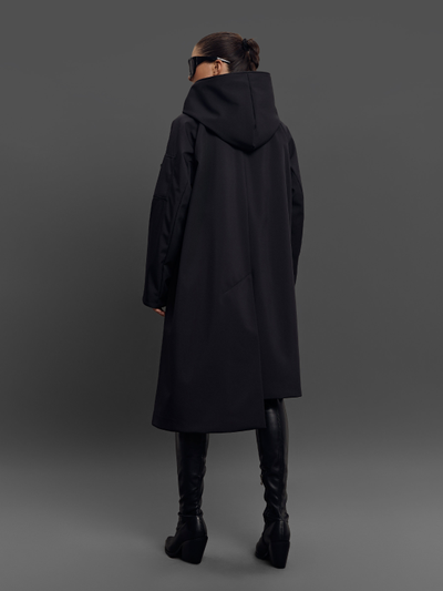 Плащ Train Черный