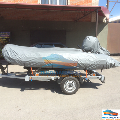 Тент на лодку ПВХ 490