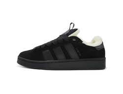 Зимние Adidas Campus Black With Fur