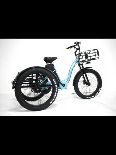 Электровелосипед трехколесный Fat Trike F