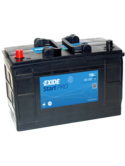 АККУМУЛЯТОР EXIDE Start Pro EG1101 L+ 110Ah 750А (En)