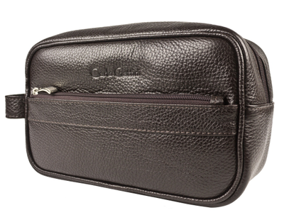 Кожаный несессер Fondo brown (арт. 6006-04)