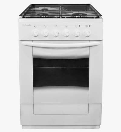 Стекло наружное для духовки Лысьва с кронштейном (497*460) белое