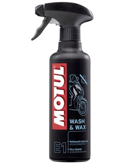 Очистка и защита без воды Motul E1 Wash & Wax - 0,4 Л (102996)