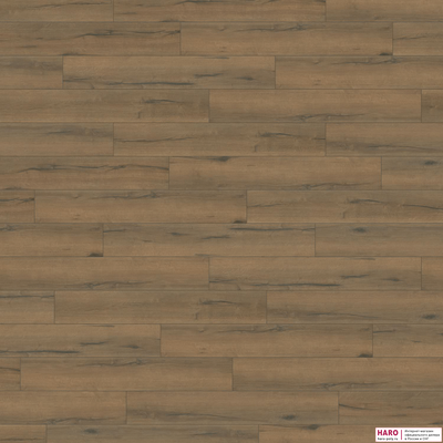 Пробковые полы Haro Дуб Италика дымчатый структур 537256 фронт