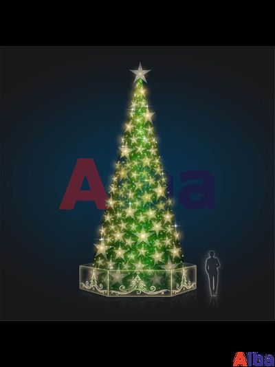 Ель каркасная Дизайнерская-5, 10 м