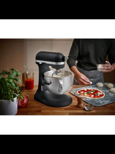 Миксер KitchenAid, Artisan, чаша 5,6 л., матовый черный, 5KSM60SPXEBM