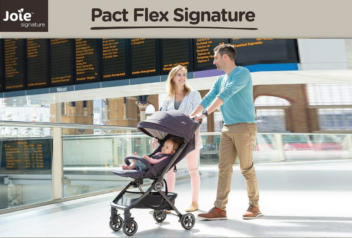 адаптировать вашу коляску Joie Pact Flex Signature в соответствии со своими потребностями.