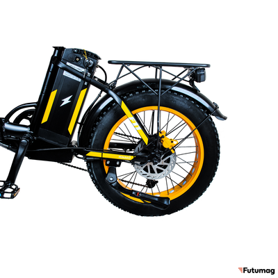 Электровелосипед Minako F11 PRO 20 (жёлтый)