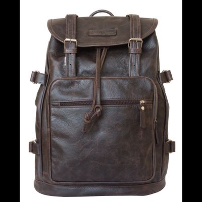 Кожаный рюкзак Volturno brown (арт. 3004-04)