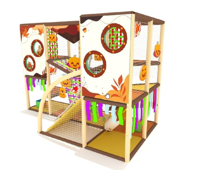 Игровой лабиринт «Тыква» 3,2х1,6х2,2м.