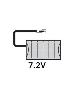 АККУМУЛЯТОР 7.2V NI-MH/CD