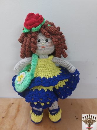 Куколка из пряжи 10 (Dolls made of yarn 10)