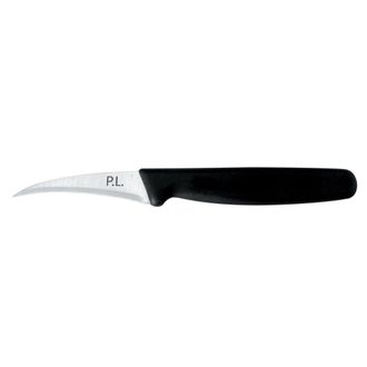 Нож для карвинга 7 см, черная пластиковая ручка