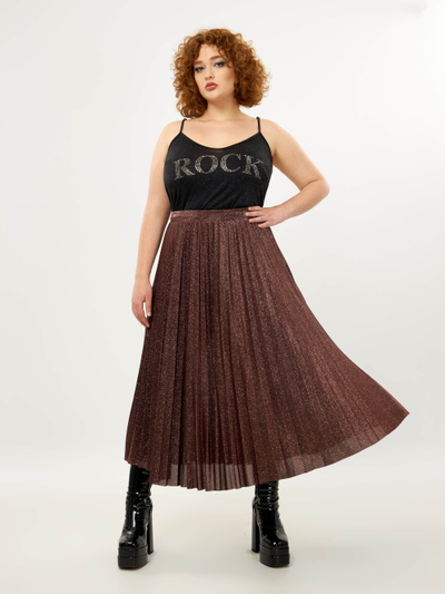 Нарядная юбка-плиссе