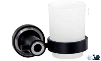 Мыльница Wildbad X5 A115020101, настенная черного цвета