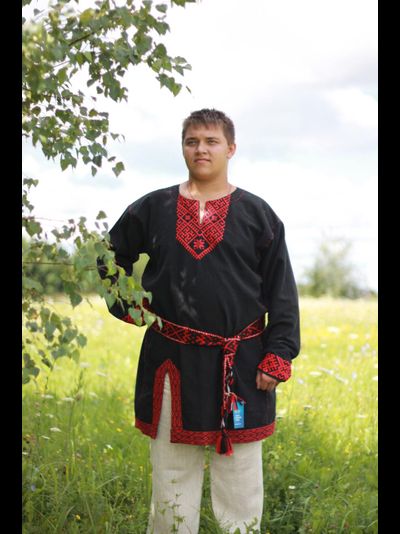 Рубаха славянская "Княжеская 2.0"